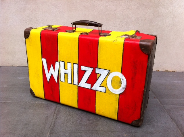 SUITCASE, Red & Yellow - Whizzo the Clown